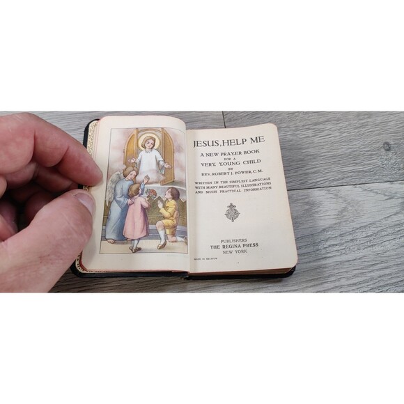 Vintage 1939 JESUS HELP ME Prayer Book for a Very Young Child Pocket Size - Picture 9 of 13